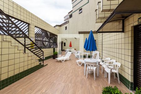 Área comum - piscina de apartamento para alugar com 2 quartos, 101m² em Vila Tupi, Praia Grande