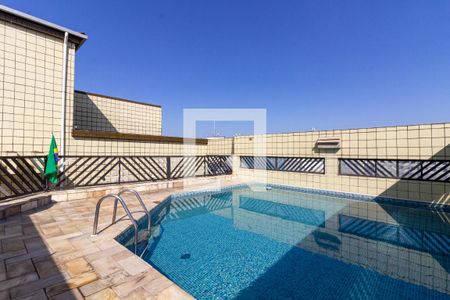 Área comum - piscina de apartamento para alugar com 2 quartos, 101m² em Vila Tupi, Praia Grande