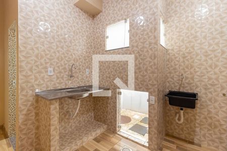 Casa para alugar com 40m², 1 quarto e sem vagaDetalhe da Cozinha e Área de Serviço