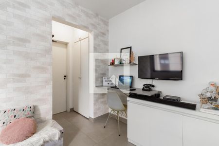 Sala de apartamento para alugar com 1 quarto, 40m² em Indianópolis, São Paulo