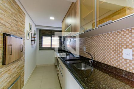 Cozinha de apartamento à venda com 3 quartos, 84m² em Centro, Canoas