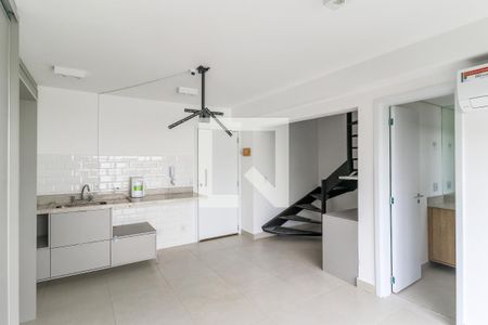 Sala/Quarto de apartamento para alugar com 1 quarto, 60m² em Brooklin Paulista, São Paulo