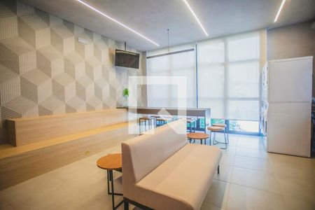Studio à venda com 34m², 1 quarto e sem vaga Studio à venda com 34m², 1 quarto e sem vagaÁrea comum - Lavandeiria comparilhada
