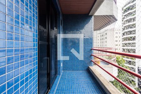 Varanda da Sala de apartamento para alugar com 1 quarto, 38m² em Paraíso, São Paulo