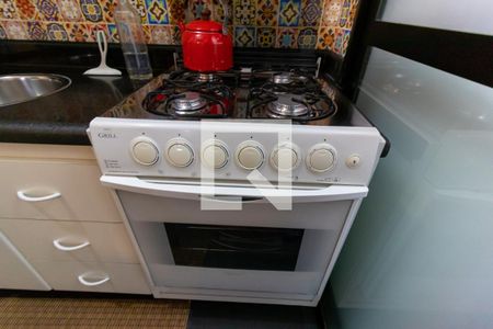 Apartamento para alugar com 55m², 2 quartos e 1 vagaDetalhe da cozinha