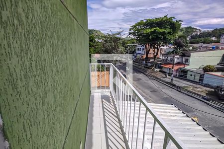 varanda de apartamento para alugar com 2 quartos, 55m² em Taquara, Rio de Janeiro