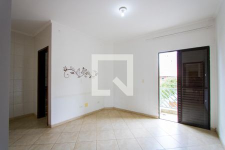 Quarto 1 - Suíte de apartamento para alugar com 2 quartos, 63m² em Vila Valparaiso, Santo André