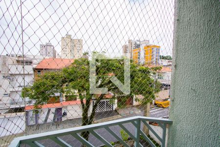 Varanda do quarto 1 de apartamento para alugar com 2 quartos, 63m² em Vila Valparaiso, Santo André