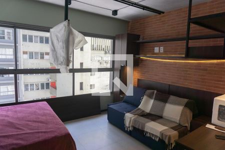 Studio de kitnet/studio para alugar com 1 quarto, 27m² em Consolação, São Paulo