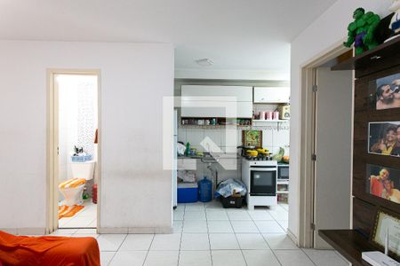 Sala e Cozinha de apartamento para alugar com 1 quarto, 48m² em Vila Matilde, São Paulo