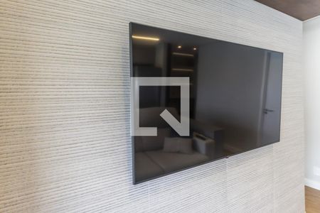 Detalhe Sala de apartamento à venda com 2 quartos, 55m² em Alphaville Empresarial, Barueri