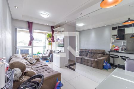 Sala de apartamento à venda com 2 quartos, 60m² em Vila Osasco, Osasco