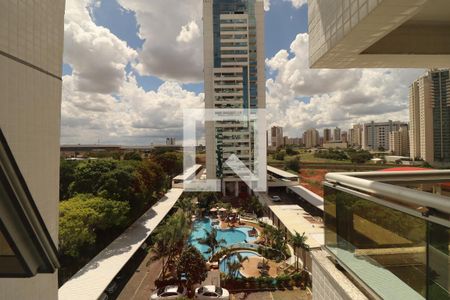 Vista da Sala de apartamento para alugar com 1 quarto, 38m² em Sul (águas Claras), Brasília