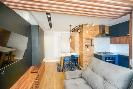 Sala de apartamento para alugar com 1 quarto, 43m² em Tatuapé, São Paulo