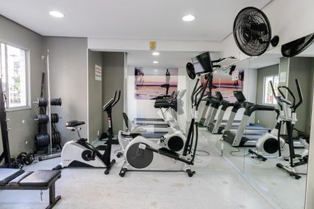 Apartamento para alugar com 49m², 2 quartos e 1 vaga Apartamento para alugar com 49m², 2 quartos e 1 vagaAcademia