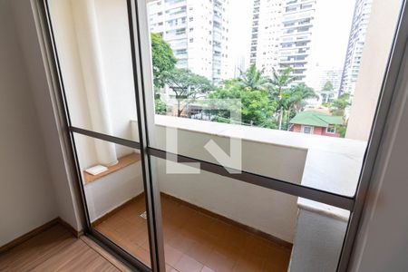 Sacada de apartamento à venda com 1 quarto, 40m² em Campo Belo, São Paulo