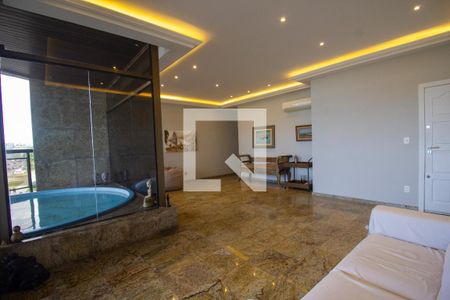 Sala de apartamento para alugar com 3 quartos, 200m² em Barra da Tijuca, Rio de Janeiro