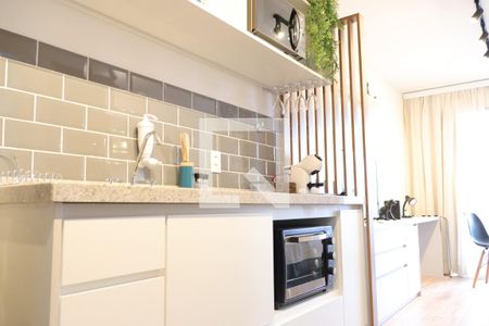 Studio à venda com 27m², 1 quarto e sem vagacozinha