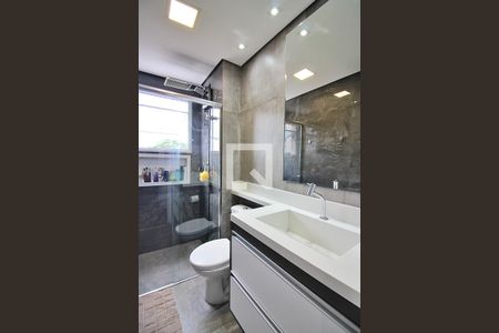 Apartamento à venda com 56m², 2 quartos e 2 vagasBanheiro Social