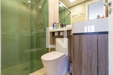 Apartamento à venda com 38m², 1 quarto e 1 vaga Apartamento à venda com 38m², 1 quarto e 1 vagaBanheiro da Suíte