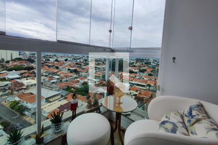 Apartamento à venda com 164m², 3 quartos e 4 vagasDetalhe da sala