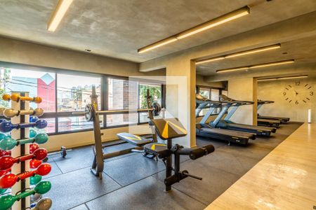 Studio para alugar com 25m², 1 quarto e sem vagaAcademia