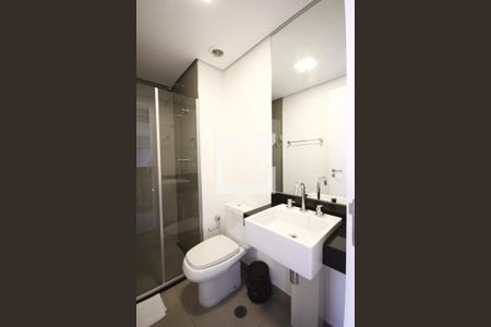 Banheiro de kitnet/studio à venda com 1 quarto, 17m² em Vila Mariana, São Paulo