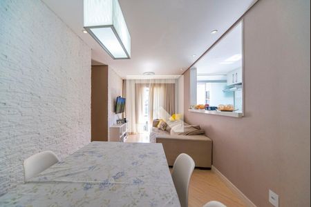 Sala de apartamento à venda com 3 quartos, 66m² em Parque São Vicente, Santo André