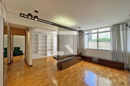 Sala de apartamento para alugar com 2 quartos, 106m² em Boa Viagem, Belo Horizonte