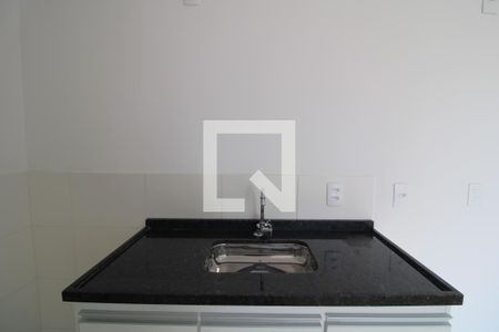 Apartamento à venda com 37m², 2 quartos e 1 vagaPia da cozinha