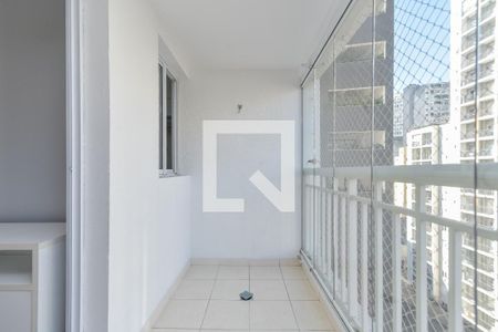 Varanda de apartamento para alugar com 2 quartos, 59m² em Vila Buarque, São Paulo