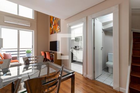 Sala de apartamento para alugar com 1 quarto, 44m² em Vila Uberabinha, São Paulo