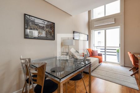 Sala de apartamento para alugar com 1 quarto, 44m² em Vila Uberabinha, São Paulo