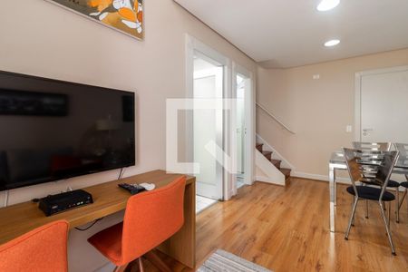 Sala de apartamento para alugar com 1 quarto, 44m² em Vila Uberabinha, São Paulo