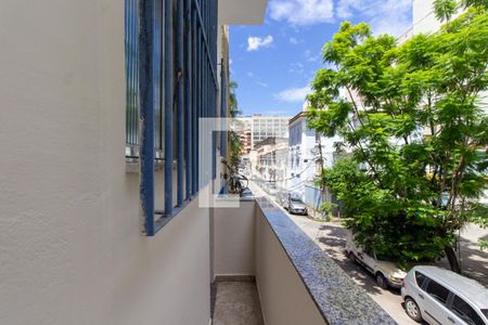 Varanda de apartamento à venda com 1 quarto, 33m² em Botafogo, Rio de Janeiro