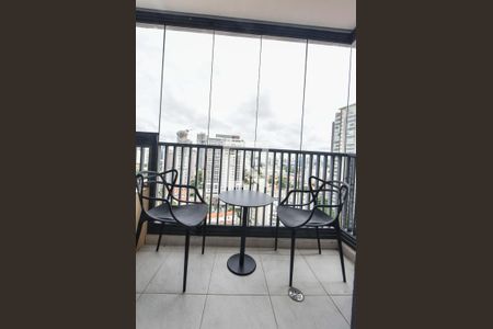 Apartamento para alugar com 23m², 1 quarto e sem vagaVaranda