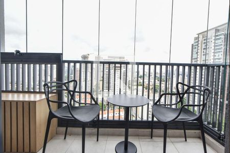 Apartamento para alugar com 23m², 1 quarto e sem vagaVaranda