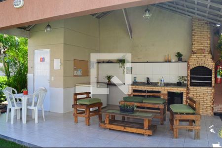 Casa de condomínio à venda com 120m², 3 quartos e 1 vagaChurrasqueira