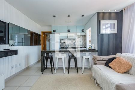 Sala de apartamento para alugar com 2 quartos, 55m² em Palmeiras, Belo Horizonte