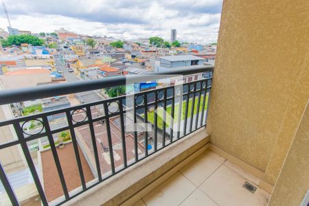 Varanda da Sala de apartamento à venda com 2 quartos, 45m² em Vila Tolstoi, São Paulo