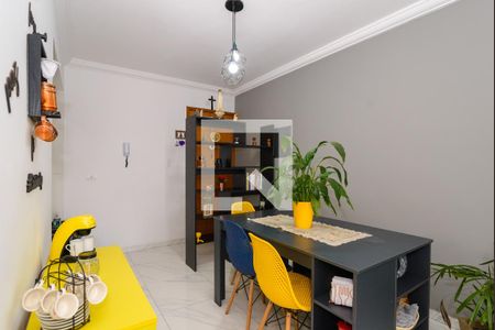 Sala de apartamento para alugar com 2 quartos, 53m² em Parque São Vicente, Mauá