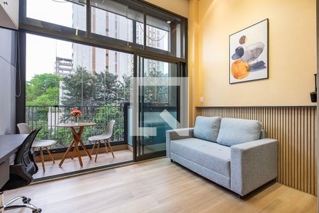 Studio de kitnet/studio para alugar com 1 quarto, 27m² em Pinheiros, São Paulo