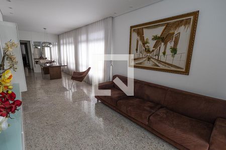 Sala de apartamento para alugar com 4 quartos, 145m² em Liberdade, Belo Horizonte