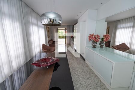 Sala de apartamento para alugar com 4 quartos, 145m² em Liberdade, Belo Horizonte