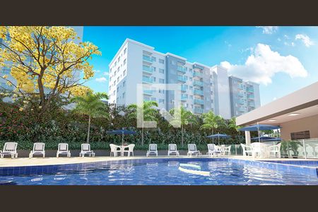 Apartamento à venda com 50m², 2 quartos e 1 vaga Apartamento à venda com 50m², 2 quartos e 1 vagaÁrea comum - Piscina