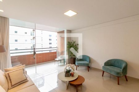 Sala de apartamento para alugar com 4 quartos, 185m² em Lourdes, Belo Horizonte