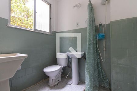 Banheiro de kitnet/studio para alugar com 1 quarto, 24m² em Santa Teresa, Rio de Janeiro