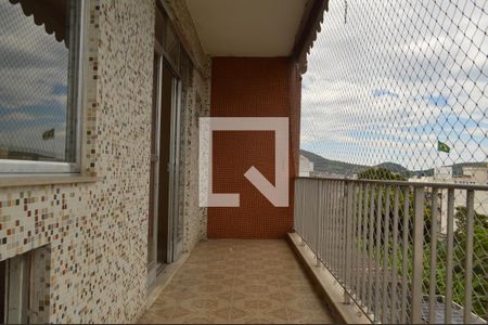 Varanda da Sala de apartamento para alugar com 4 quartos, 100m² em Taquara, Rio de Janeiro