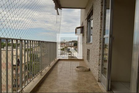 Varanda da Sala de apartamento para alugar com 4 quartos, 100m² em Taquara, Rio de Janeiro