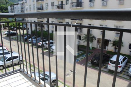 Varanda da Sala de apartamento à venda com 2 quartos, 62m² em Jacarepaguá, Rio de Janeiro